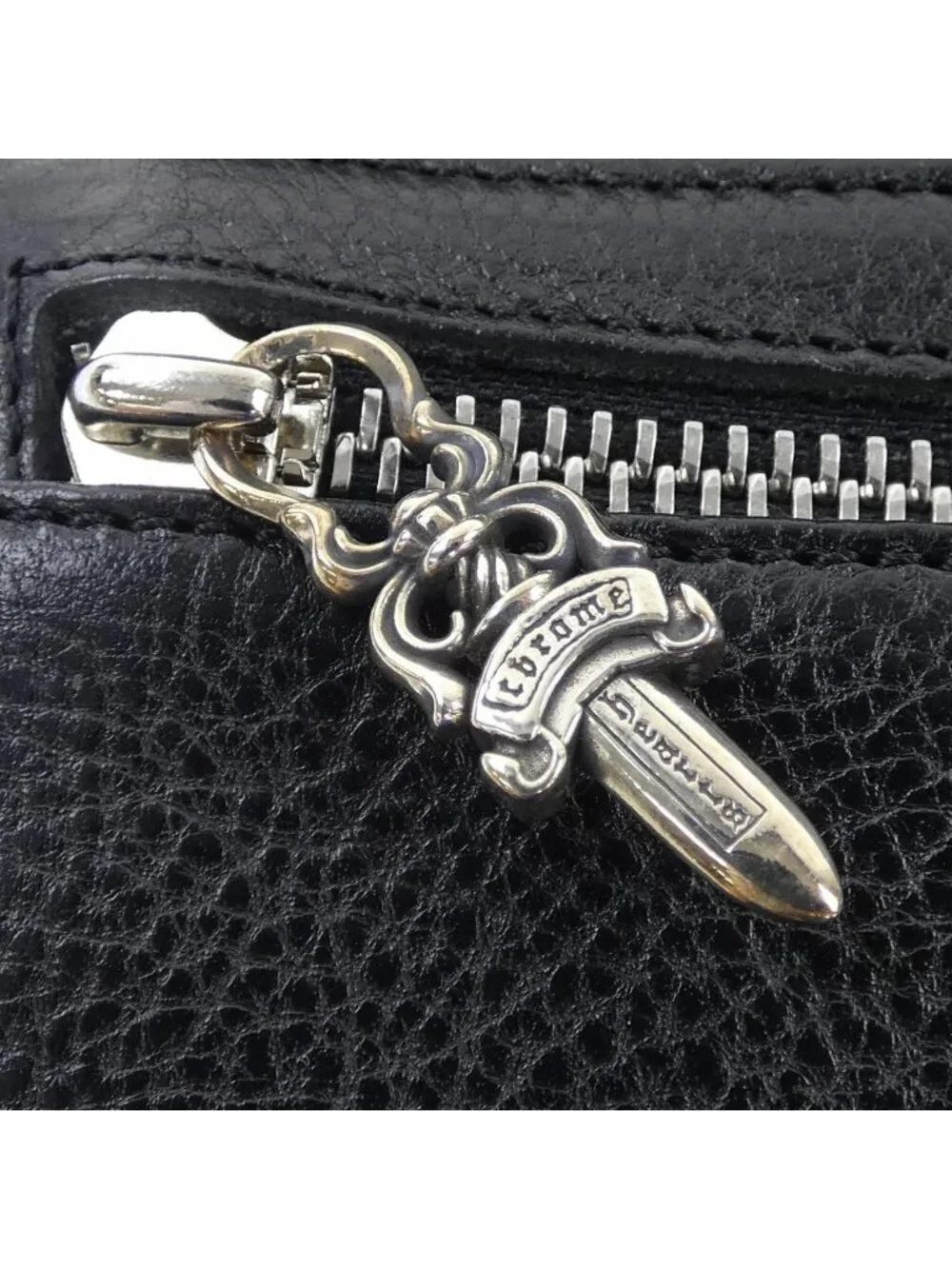 Chrome Hearts Wave Cross Btn Button 304 Wallet
